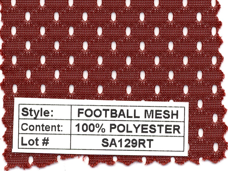 Football Mesh 100% Polyester